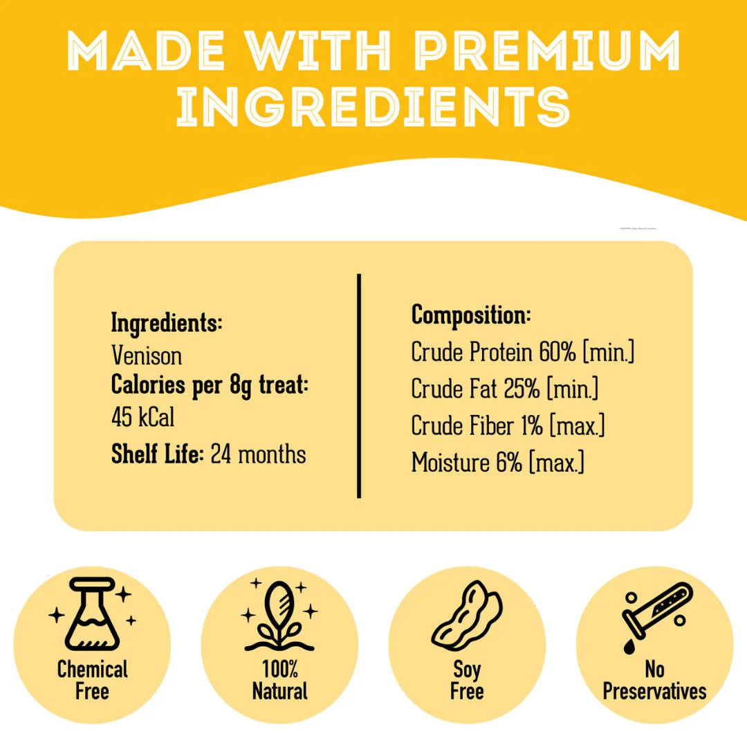 GRANVILLE ISLAND Enjoy The Game! Venison 80GM