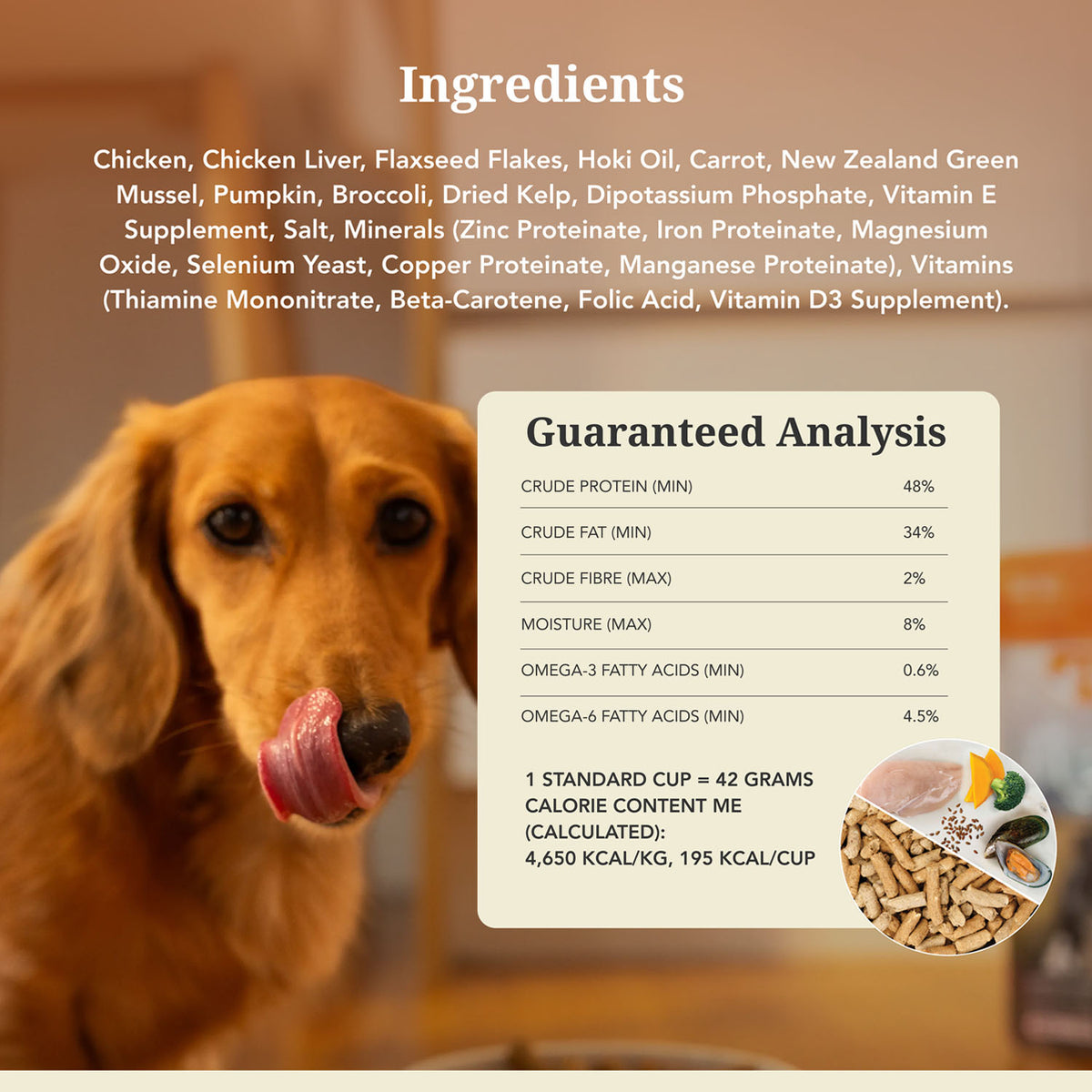 K9 Natural Freeze-Dried Chicken Dog Food – 4 lb