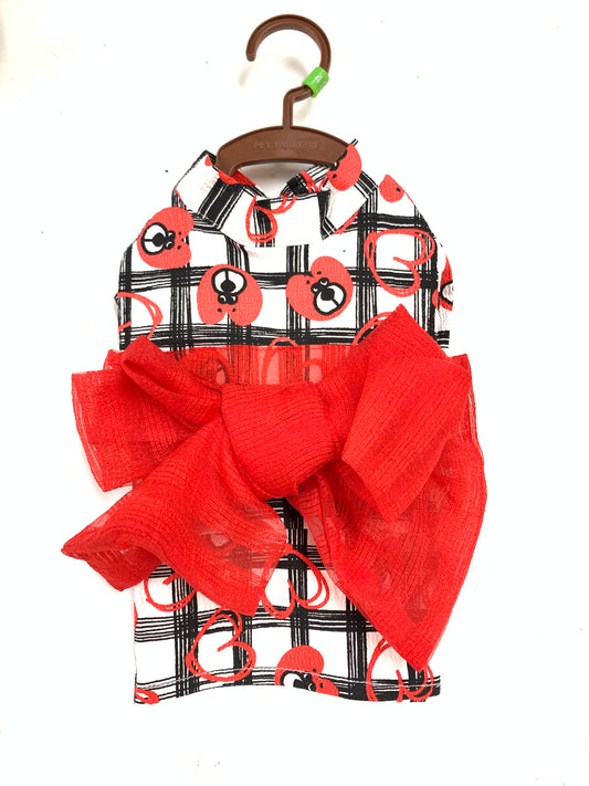 BEACHE HOLIC pet clothes red bow tie