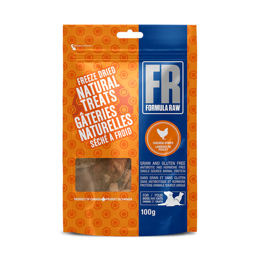 Formula Raw Freeze Dried Chicken Strips Treats