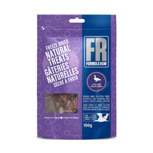 Formula Raw Freeze Dried Duck Liver Treats