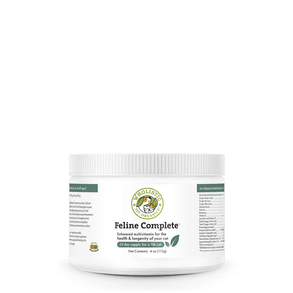 Wholistic Pet Organics  Feline Complete 4 oz