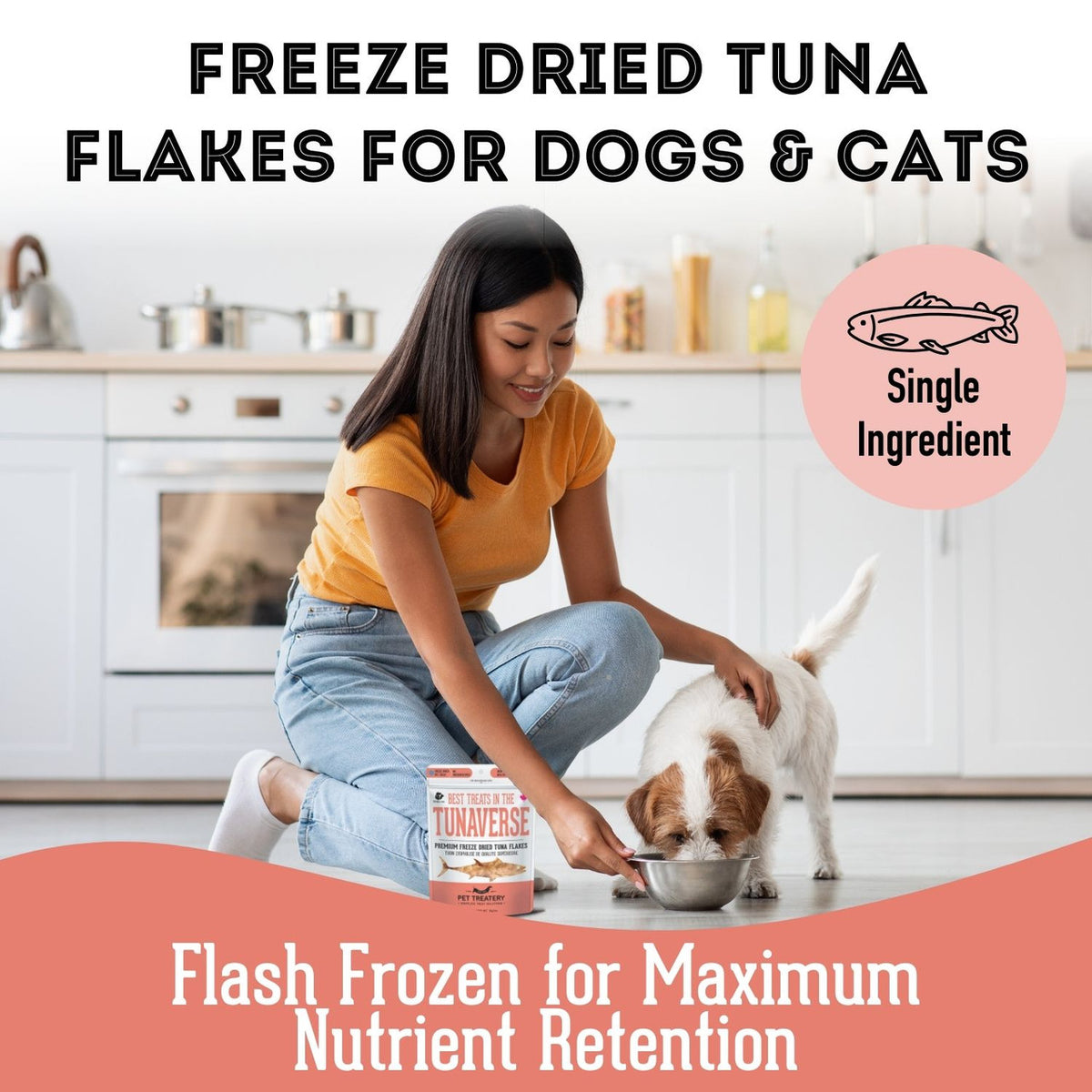 Granville Island Pet Treatery Freeze-Dried Tuna Flakes