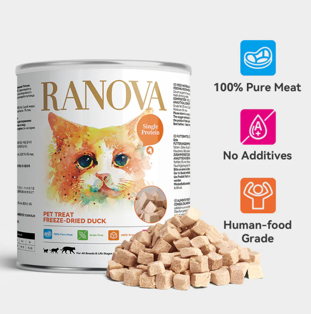 Ranova freeze-dried duck 115g