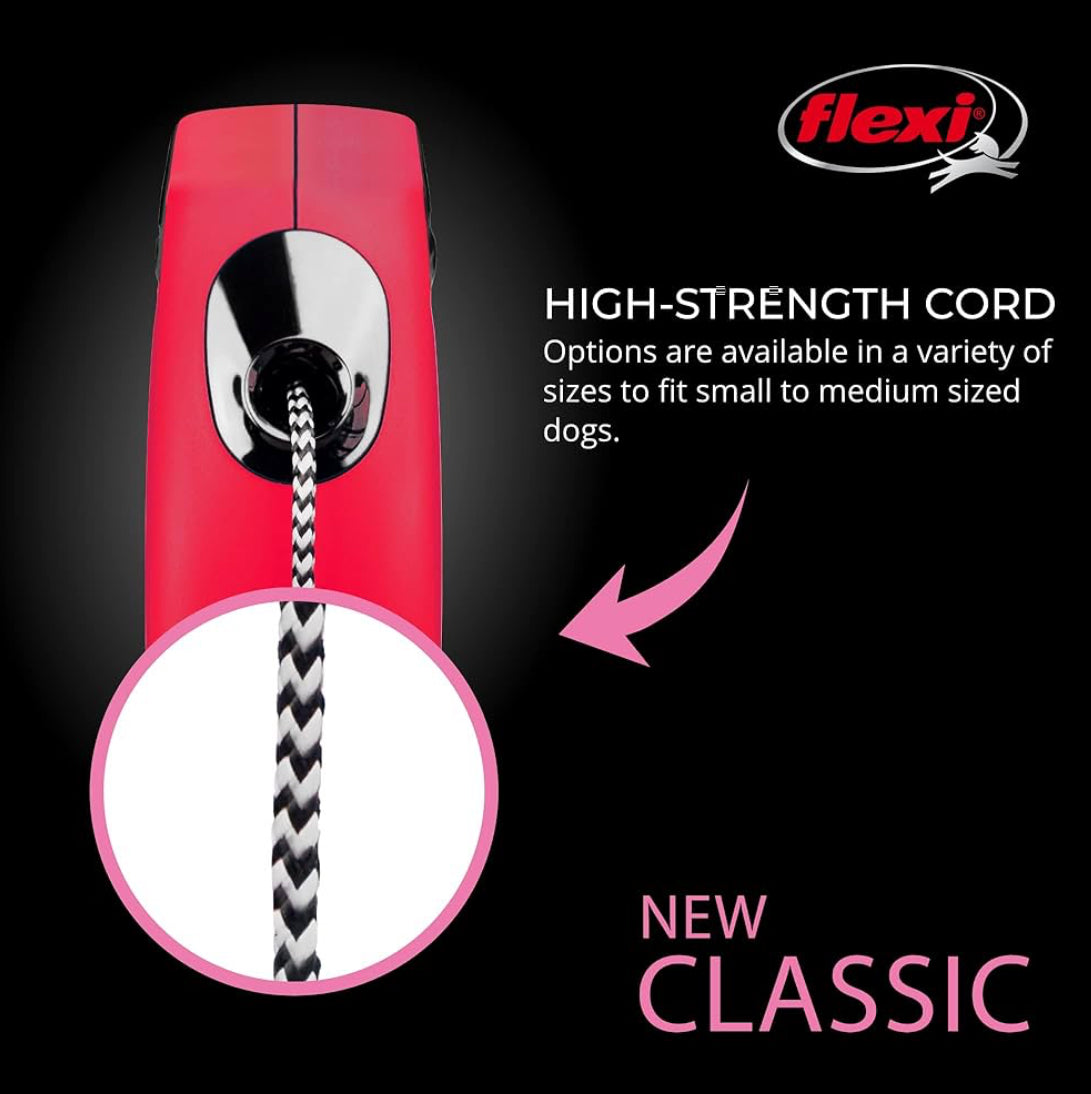 FLEXI Classic Cord Flexi XSmall Red 3M