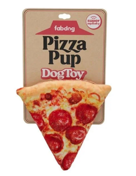 Fob dog pizza pup dog toy