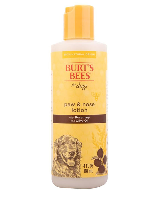 Burt's bees for dogs paw and nose lotion with rosemary and olive oil 4oz