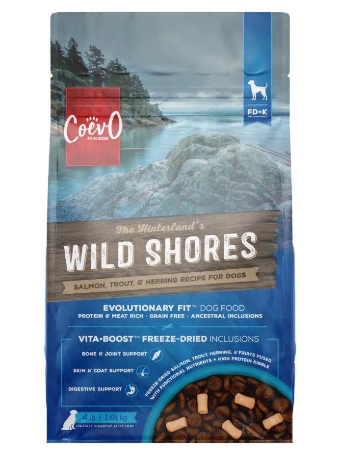 Coevo wild shores receipt for dogs 4lb