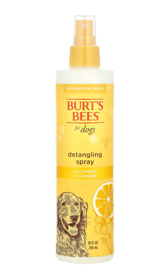 Burt's bees for dogs detangling spray with lemon anf linseed 10oz