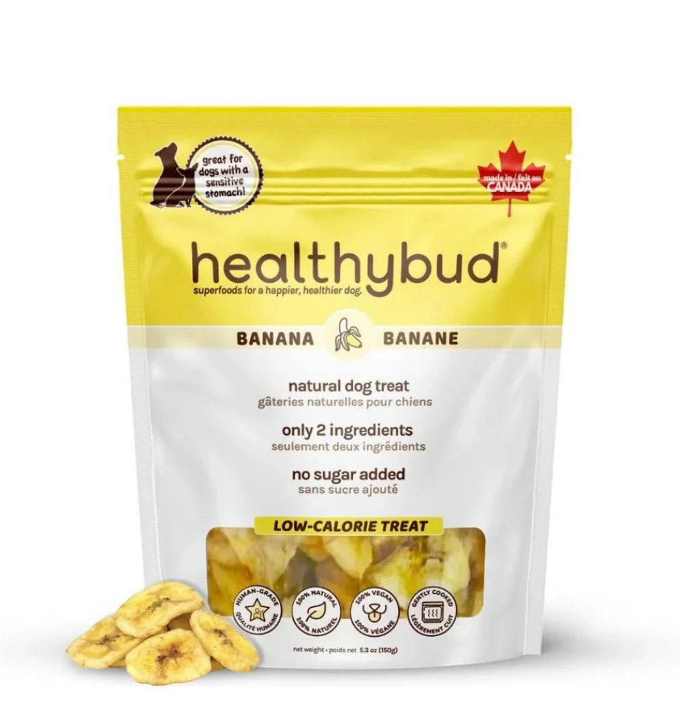 healthybud banana chips 150g
