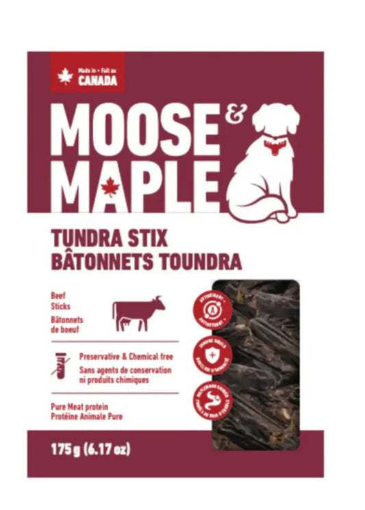 Moose Maple tundra stix beef 175g