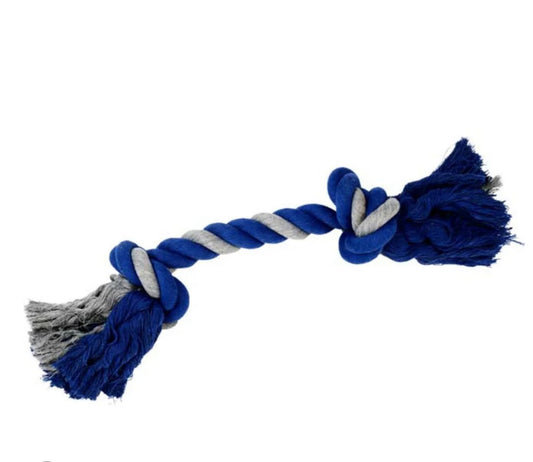 BUDZ Rope with 2 Knots GRAY and BLUE 20&quot