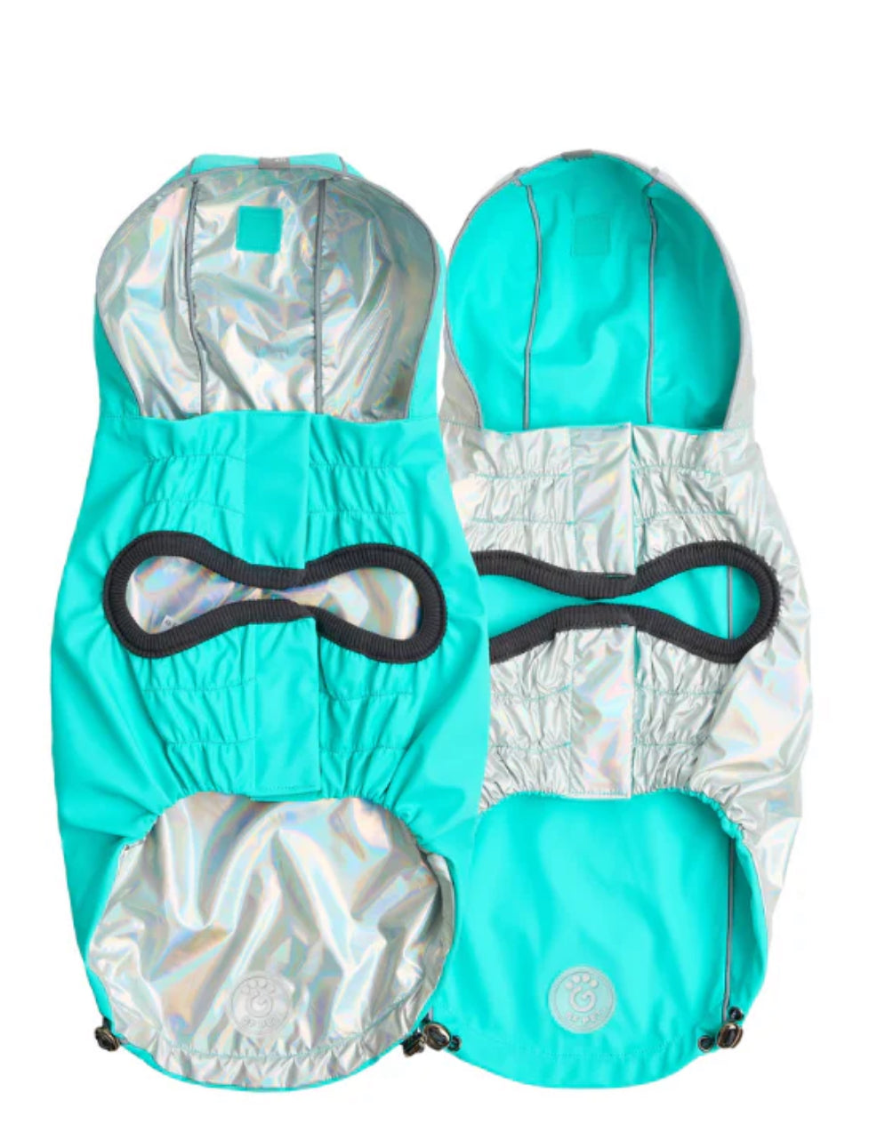 GF pet reversible raincoat