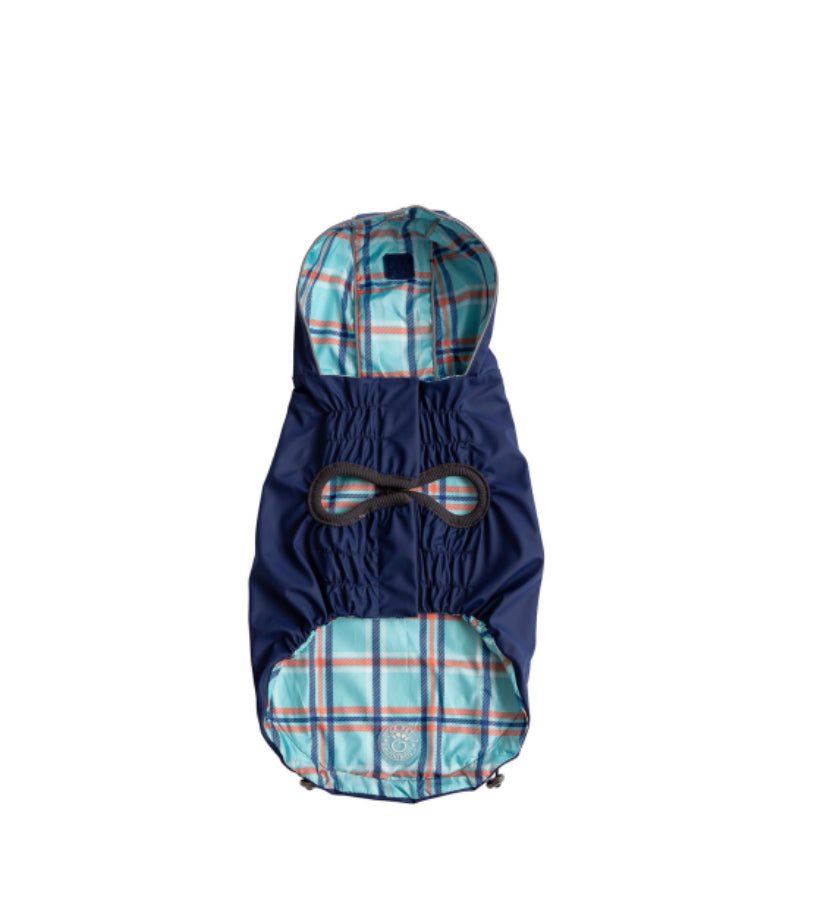 GF pet reversible raincoat