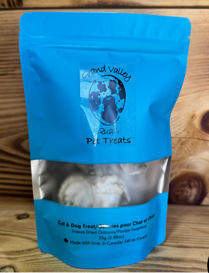 Grand Valley Freeze Dried Octopus 25g