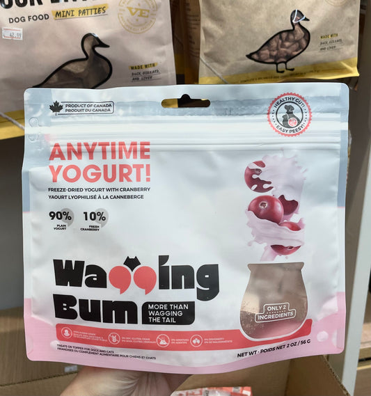 WAGGING BUM FD Anytime Yogurt! With Cranberry 2OZ
