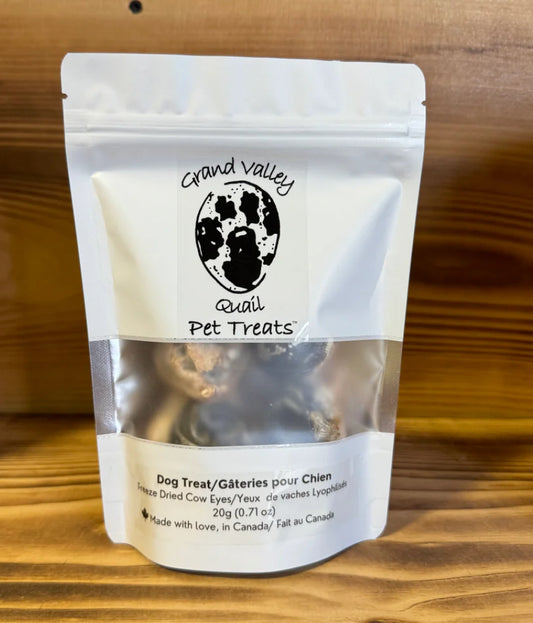 Grand Valley Freeze Dried Beef Eye Balls 20g