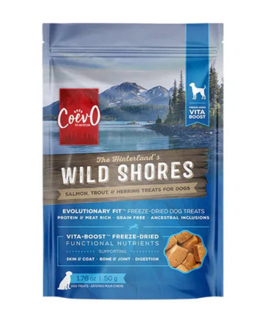 Coevo wild shores treats for dogs 1.76oz