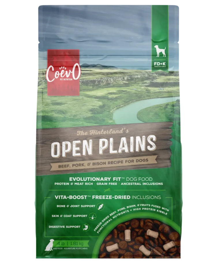 Coevo open plains receipt for dogs 4lb
