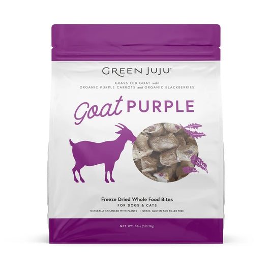 GREEN JUJU Goat Purple FD Whole Food Bites 3oz