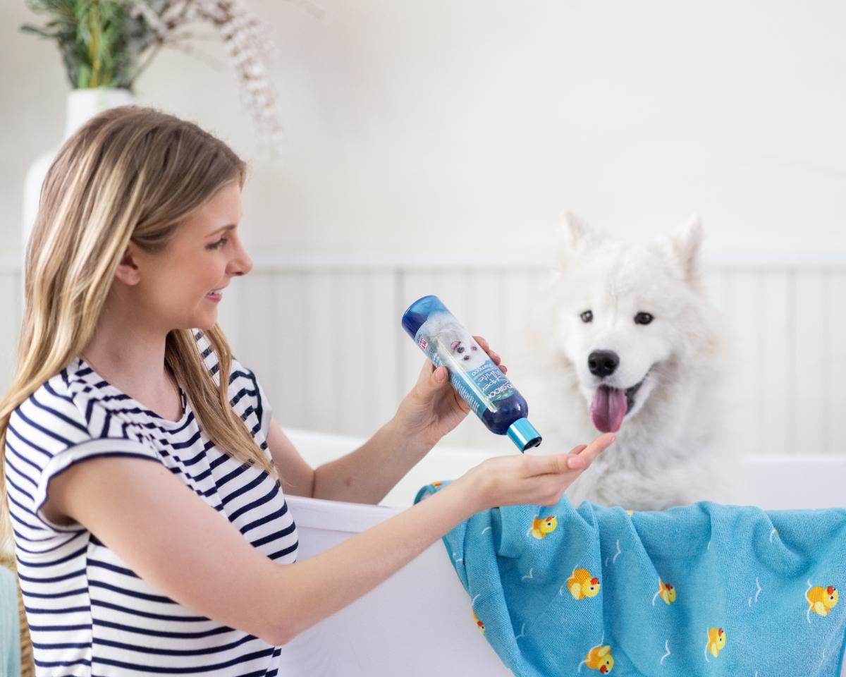 Bio-Groom Super White Coat Brightener Dog Shampoo – 12 oz