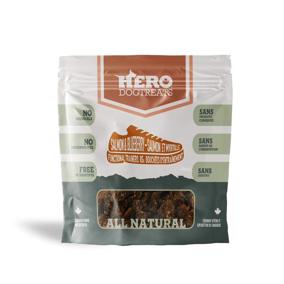 Hero Functional Trainers Salmon & Blueberry 85 g