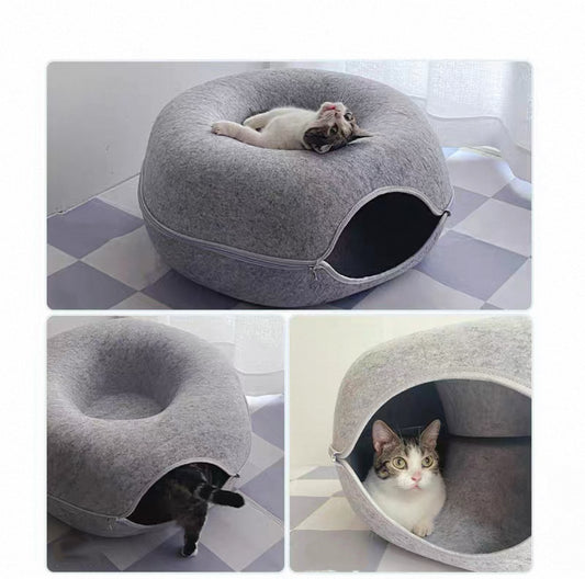 Donuts cat bed