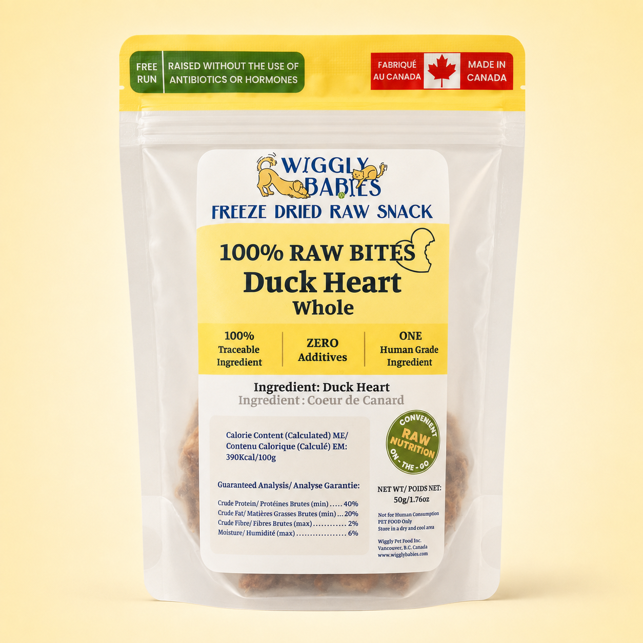 Waggly Babies Duck Heart 50g