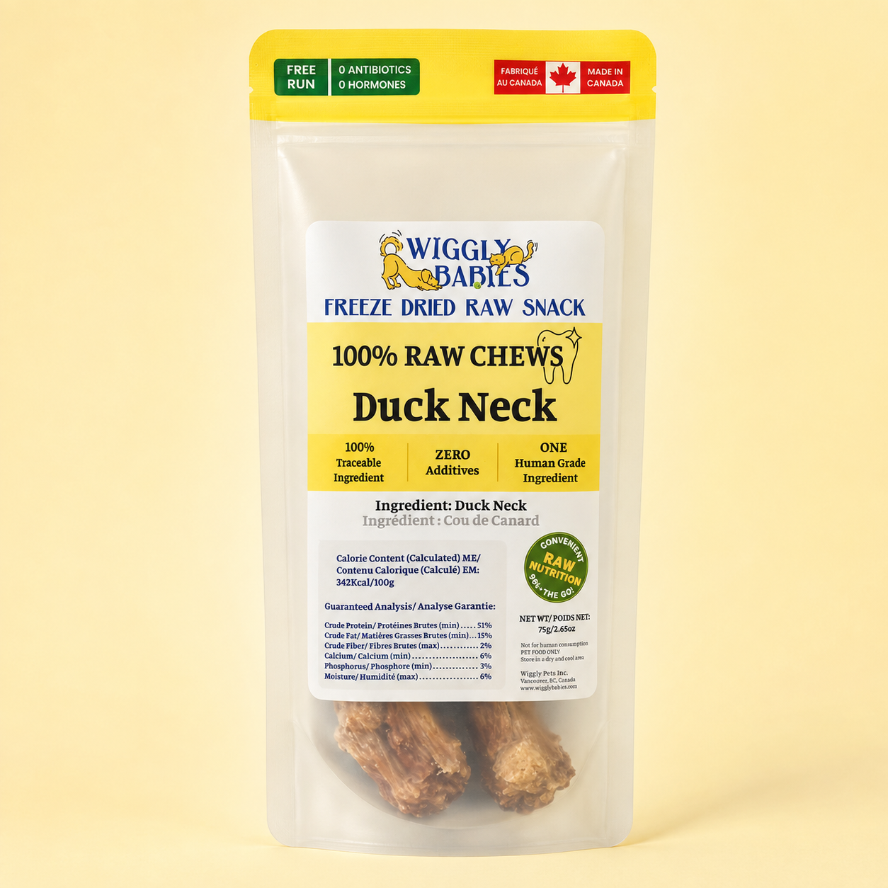 Wiggly Babies Duck Neck 75g