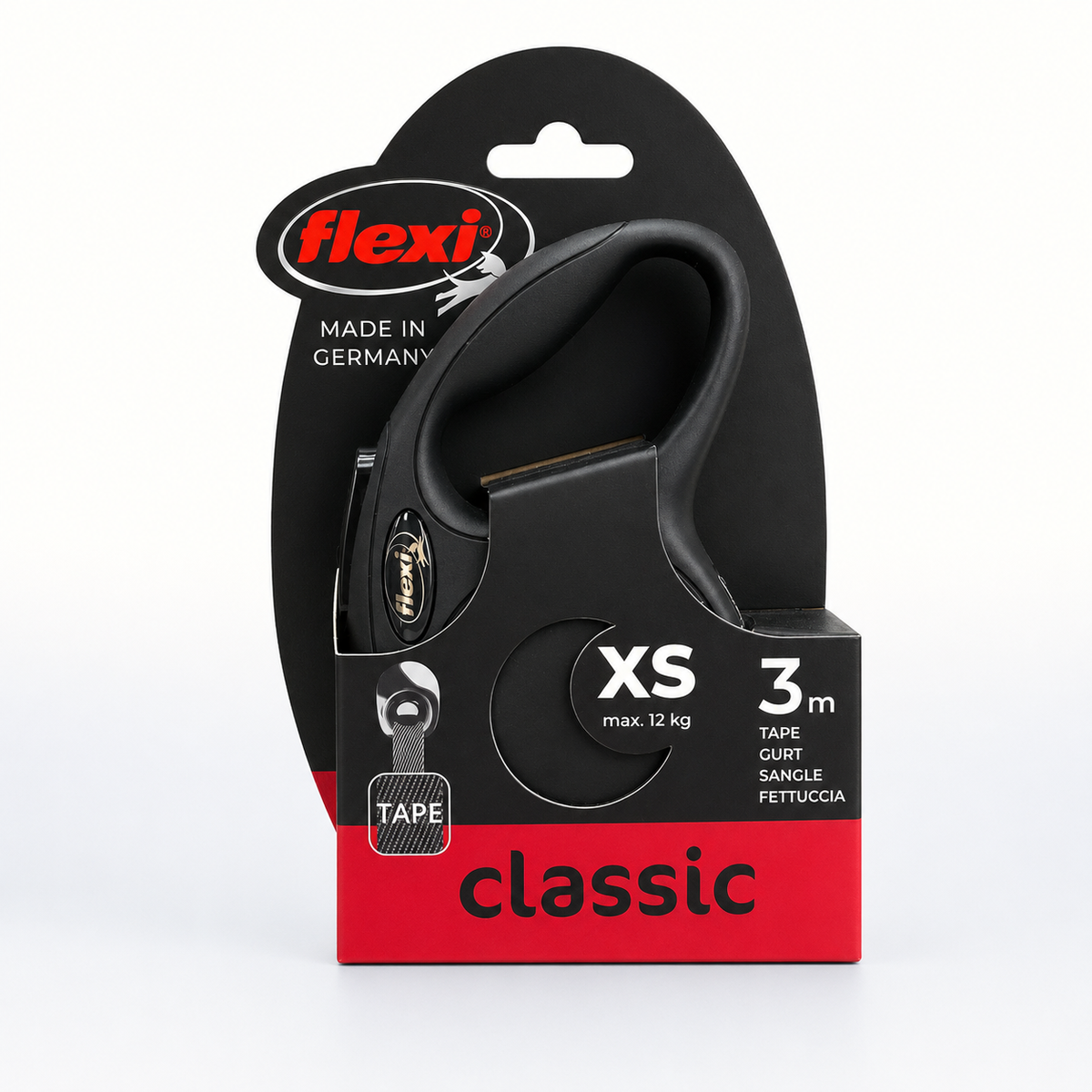 flexi Classic Tape Flexi X-Small Black 3M