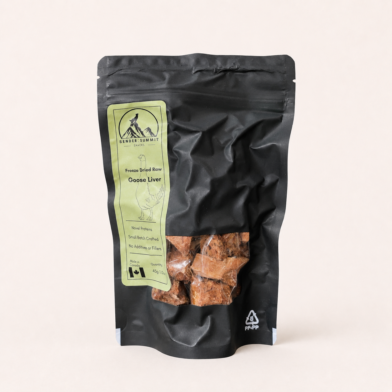 Sender To The Summit Freeze Dried Raw Goose Liver