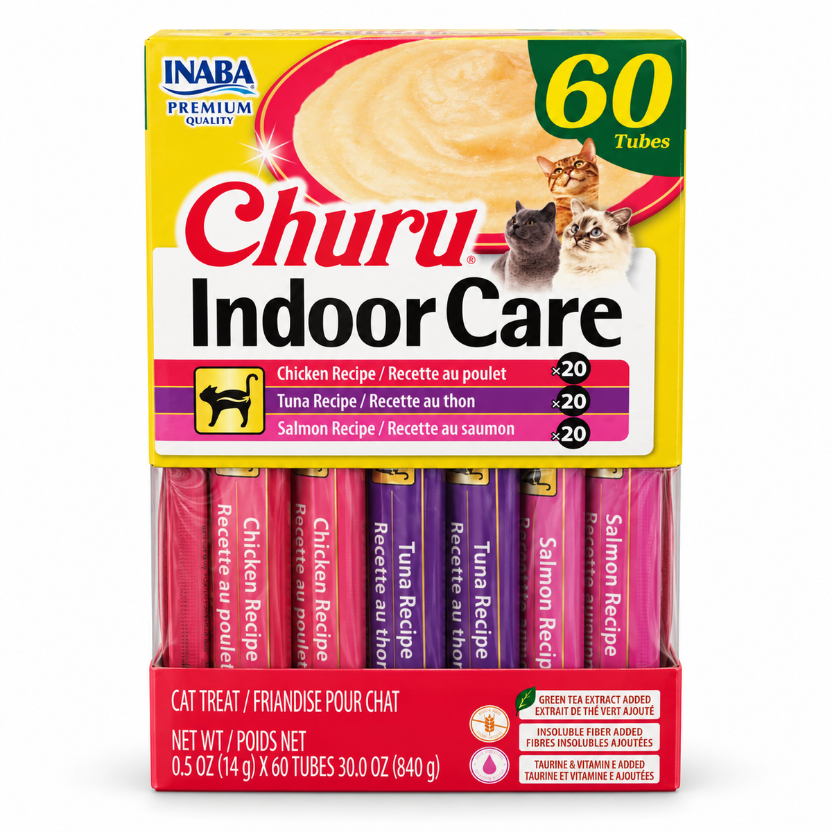 Churu Indoor Care Chicken&Tuna&Salmon flavor