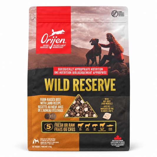 ORIJEN Dog Wild Reserve Beef 1.8-9.1 kg