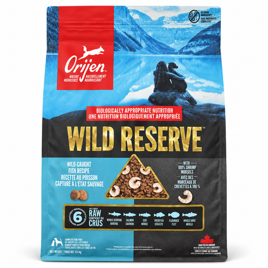 ORIJEN Dog Wild Reserve Fish 1.8-9.1 kg