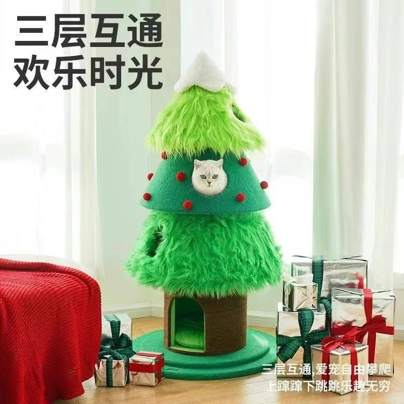 Zeze Chrismas Cat Tree