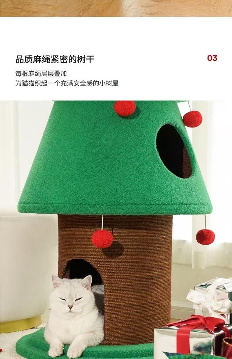 Zeze Chrismas Cat Tree