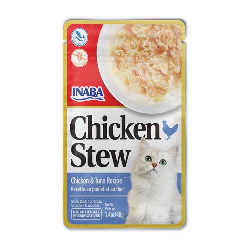 Inaba Chicken Stew Chicken & Tuna Recipe – front of package (official image)