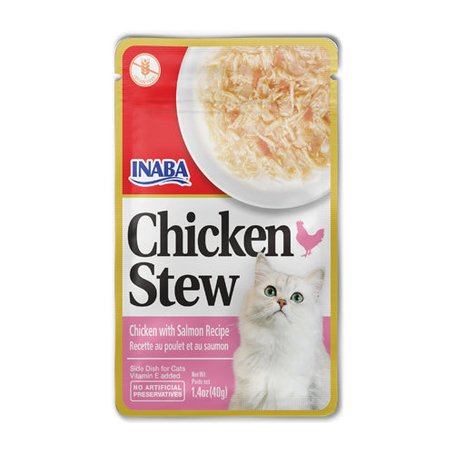 Inaba Chicken Stew Chicken with Salmon Recipe – front of package (official image)