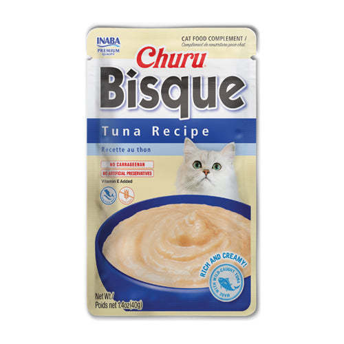Inaba Churu Bisque Tuna Recipe – front of package (official image)