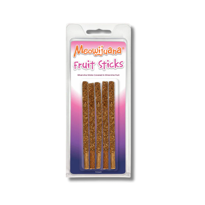 Meowijuana - Catnip - Sticks - Fruit - Silvervine