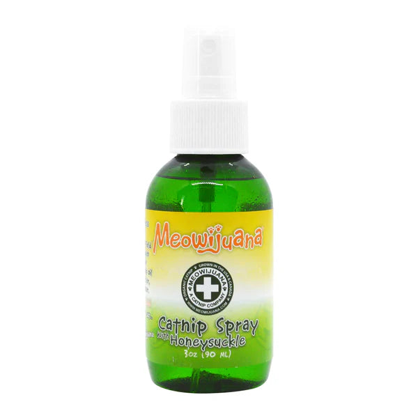 MEOWIJUANA 3 oz Catnip Spray with Honeysuckle