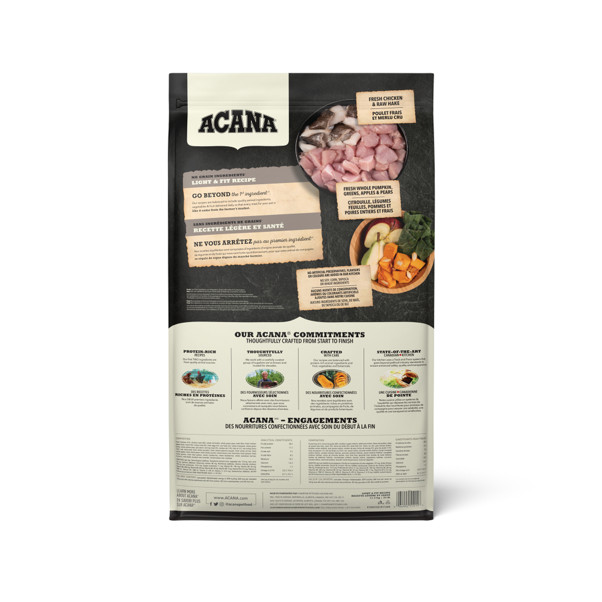 ACANA Light & Fit Recipe Dry Dog Food – official product image 2