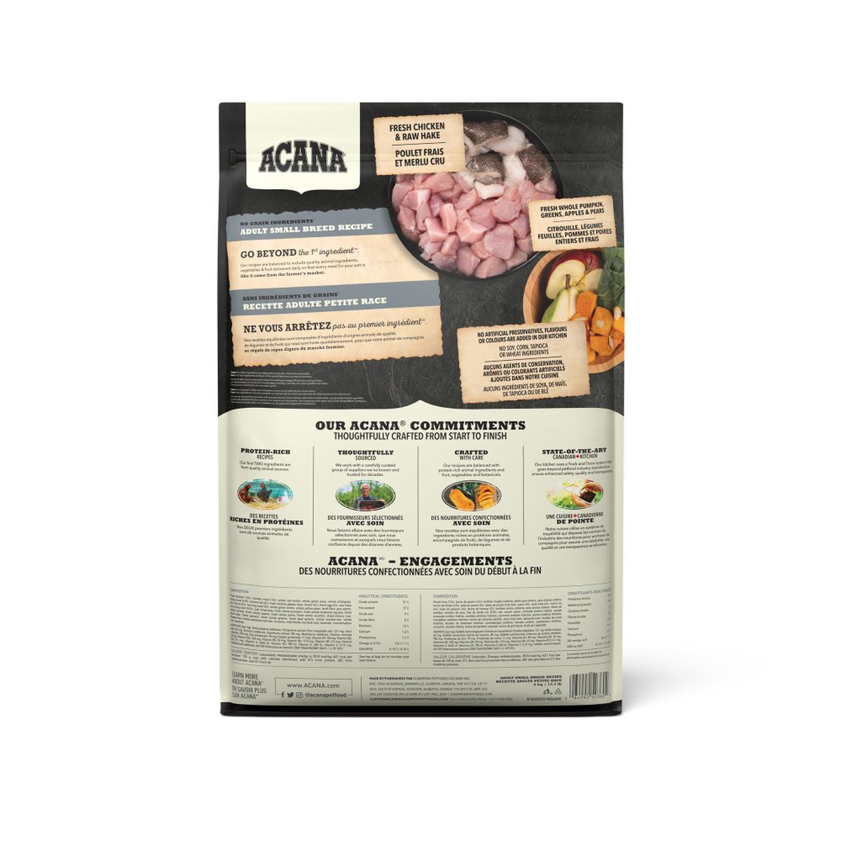 ACANA Adult Small Breed Recipe Dry Dog Food – official product image 2