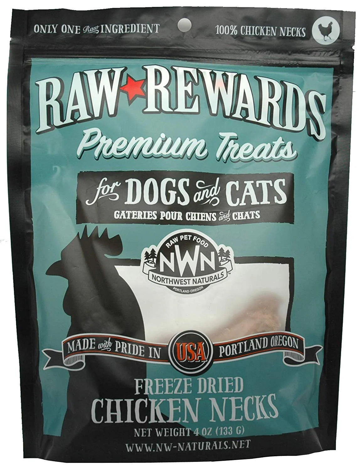 NORTHWEST NATURALS Freeze Dried Chicken Necks Freeze Dried Treat