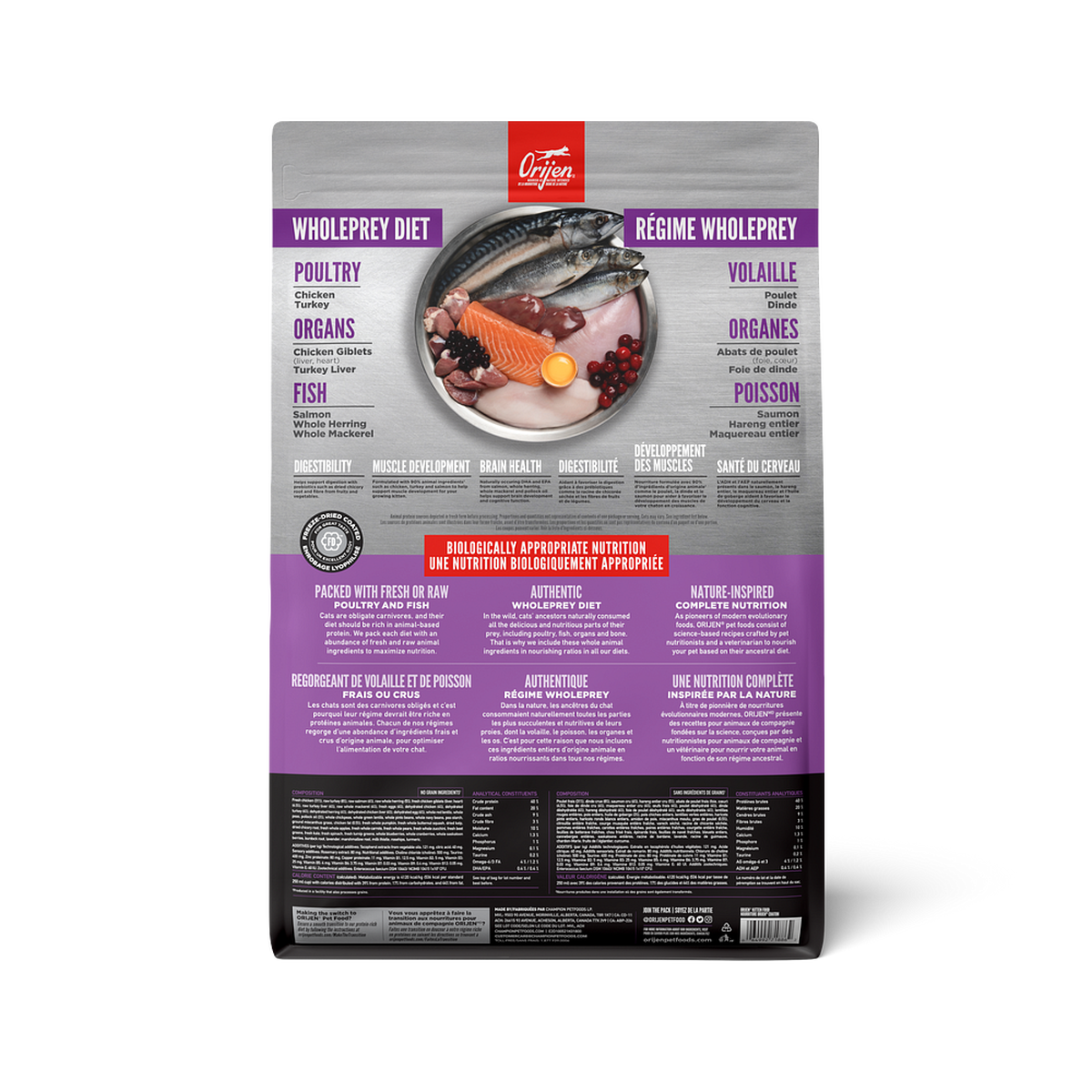 ORIJEN Kitten Formula Dry Cat Food – official product image 2