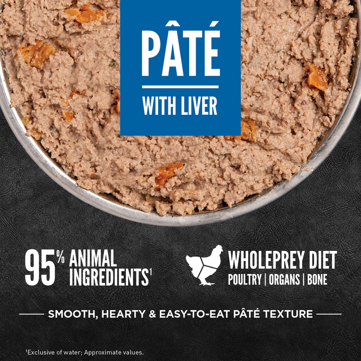 ORIJEN Original Pâté with Liver Wet Dog Food – official product image 3