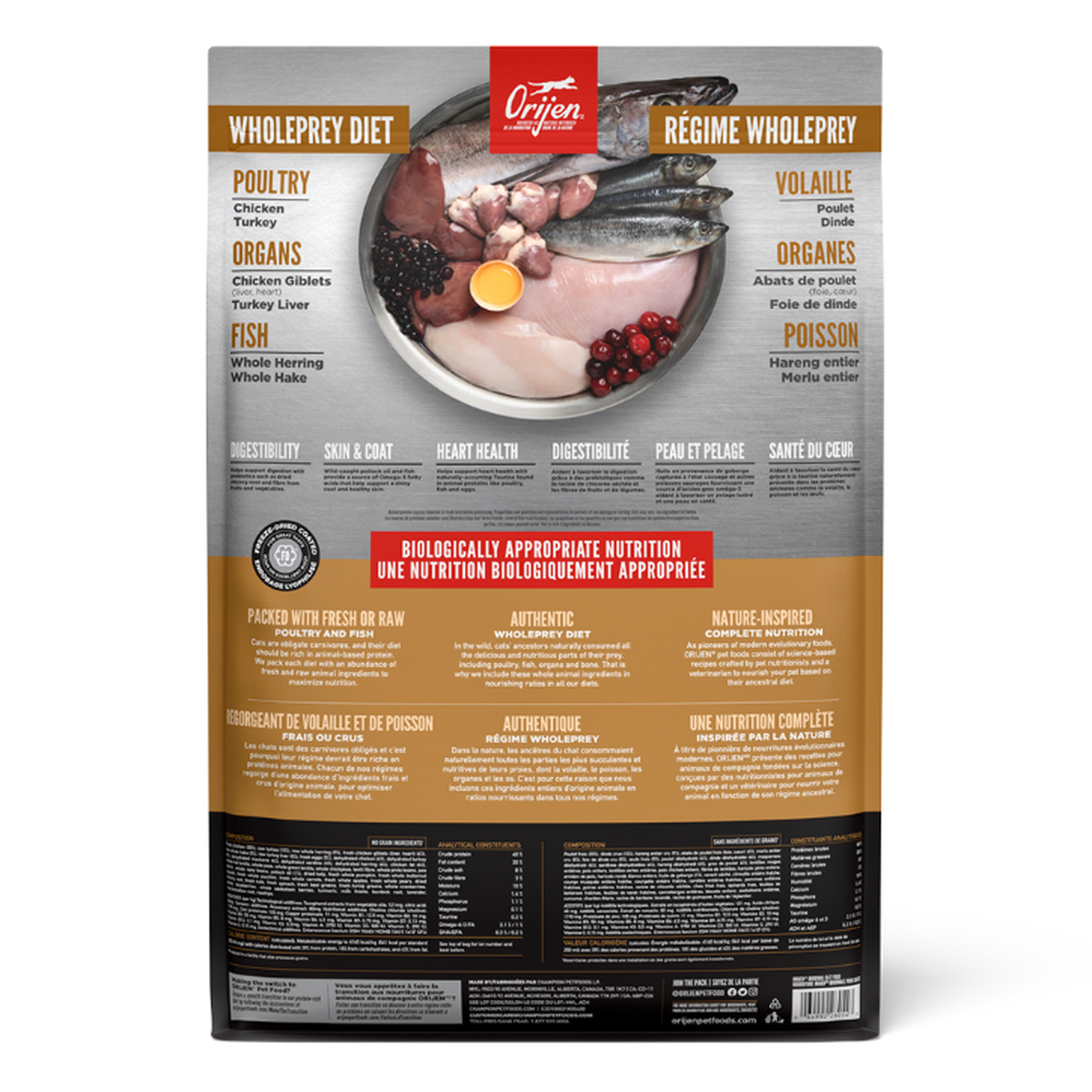 ORIJEN Original Dry Cat Food – official product image 2