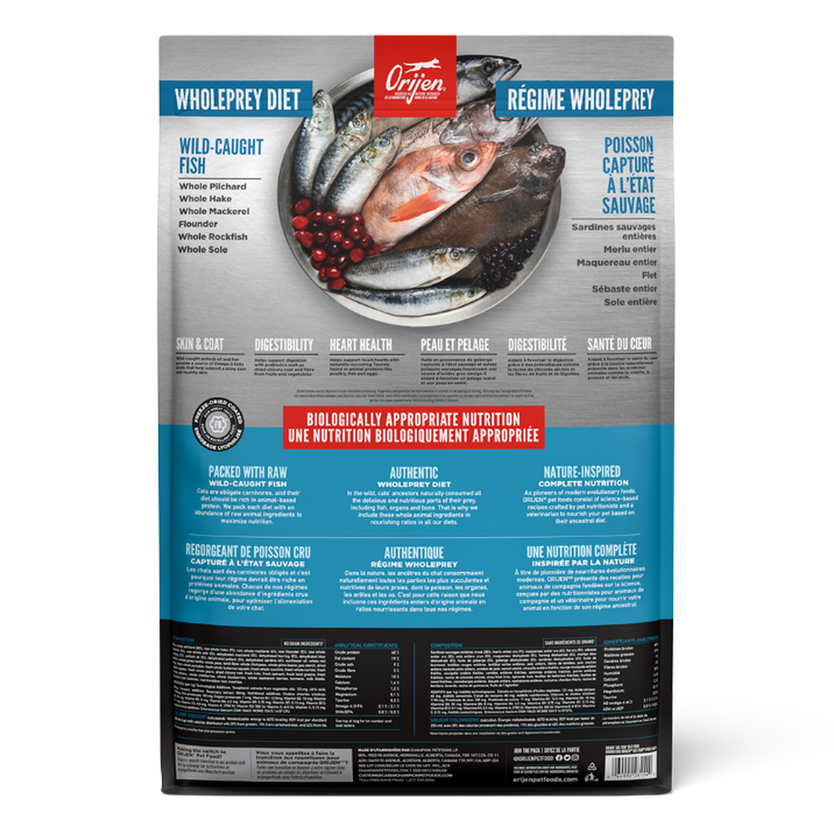 ORIJEN Six Fish Dry Cat Food – official product image 2