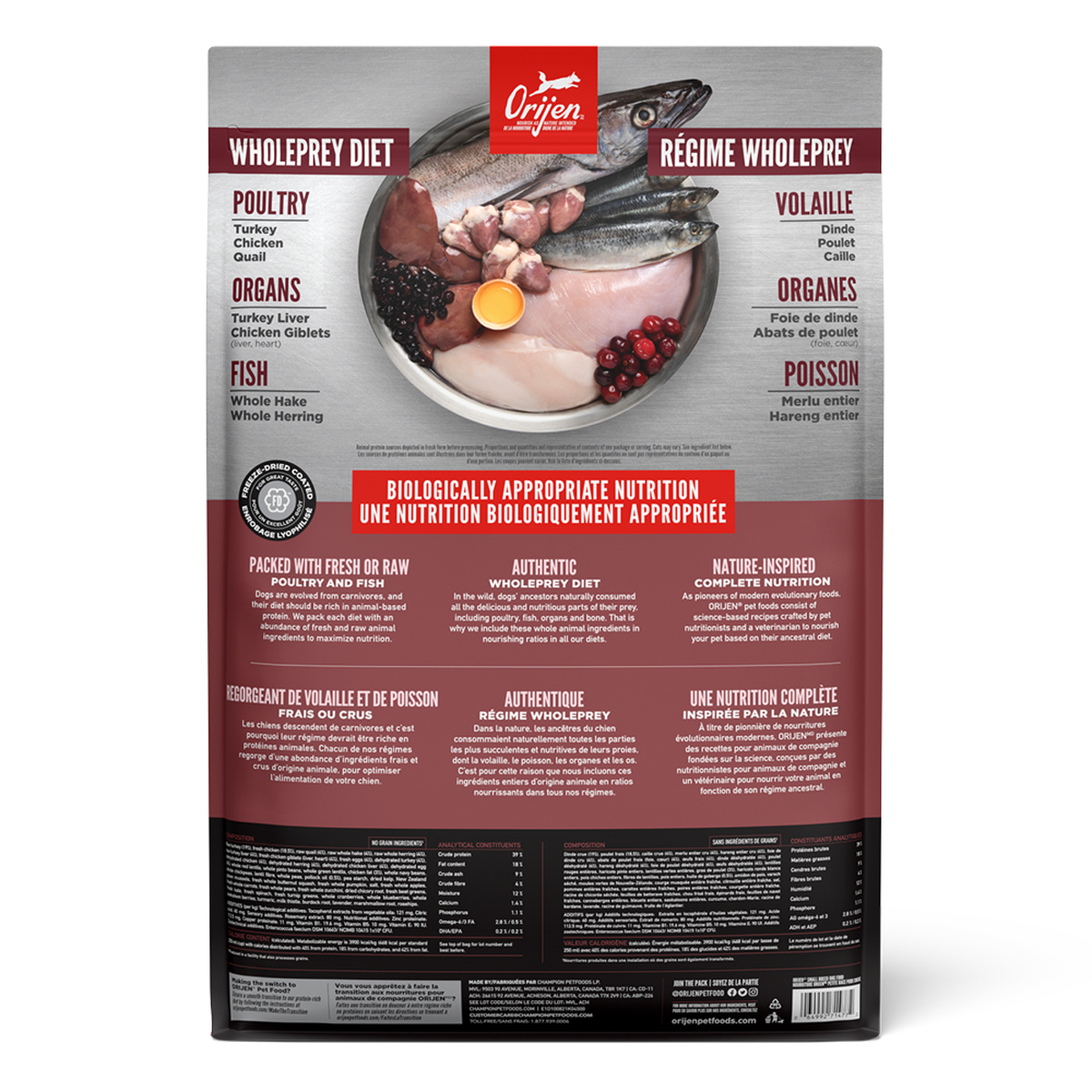 ORIJEN Small Breed Dry Dog Food – official product image 2