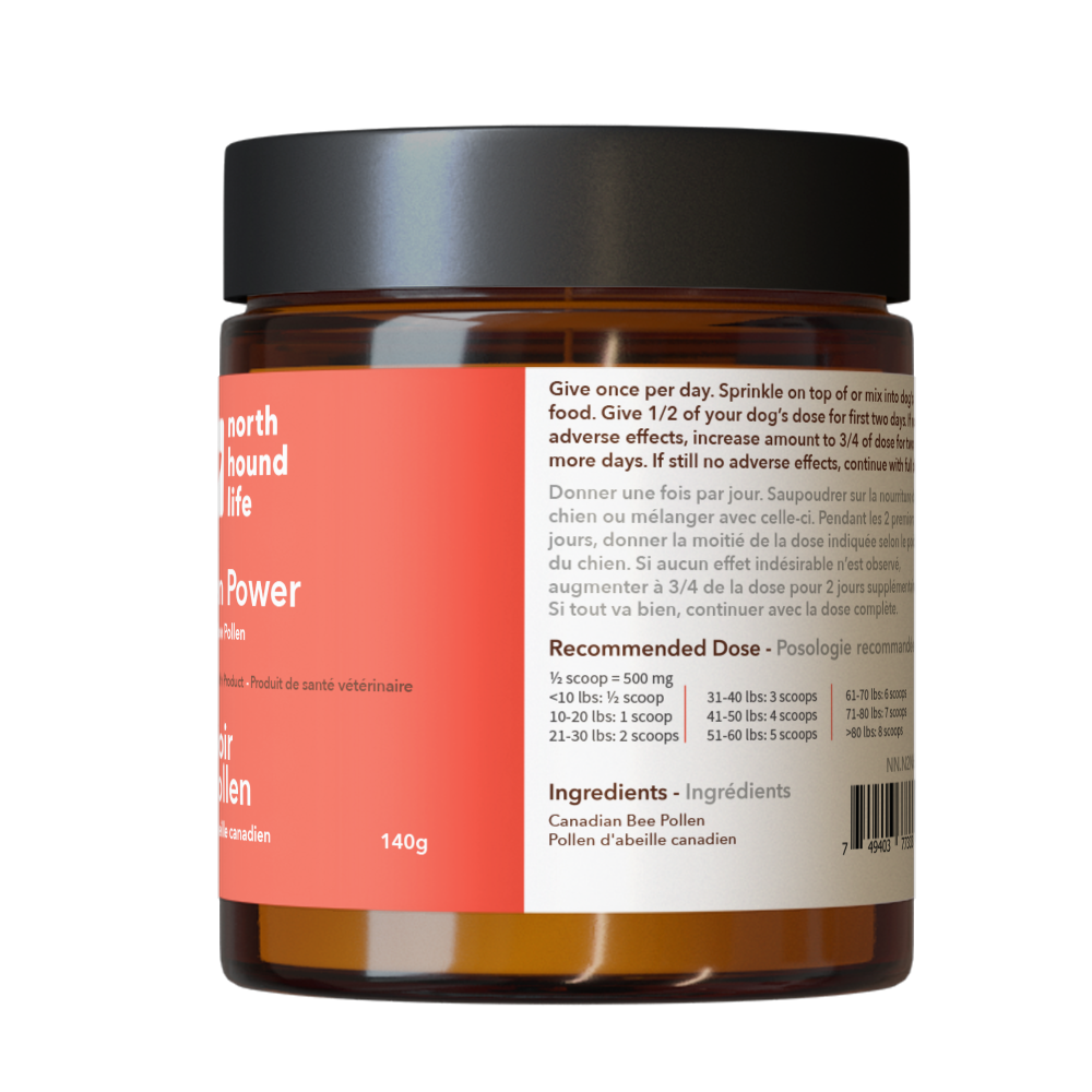 North Hound Life Pollen Power dosage guide